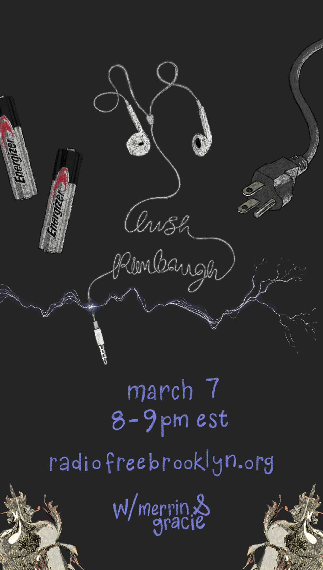 lush rimbaugh instagram story - electricity