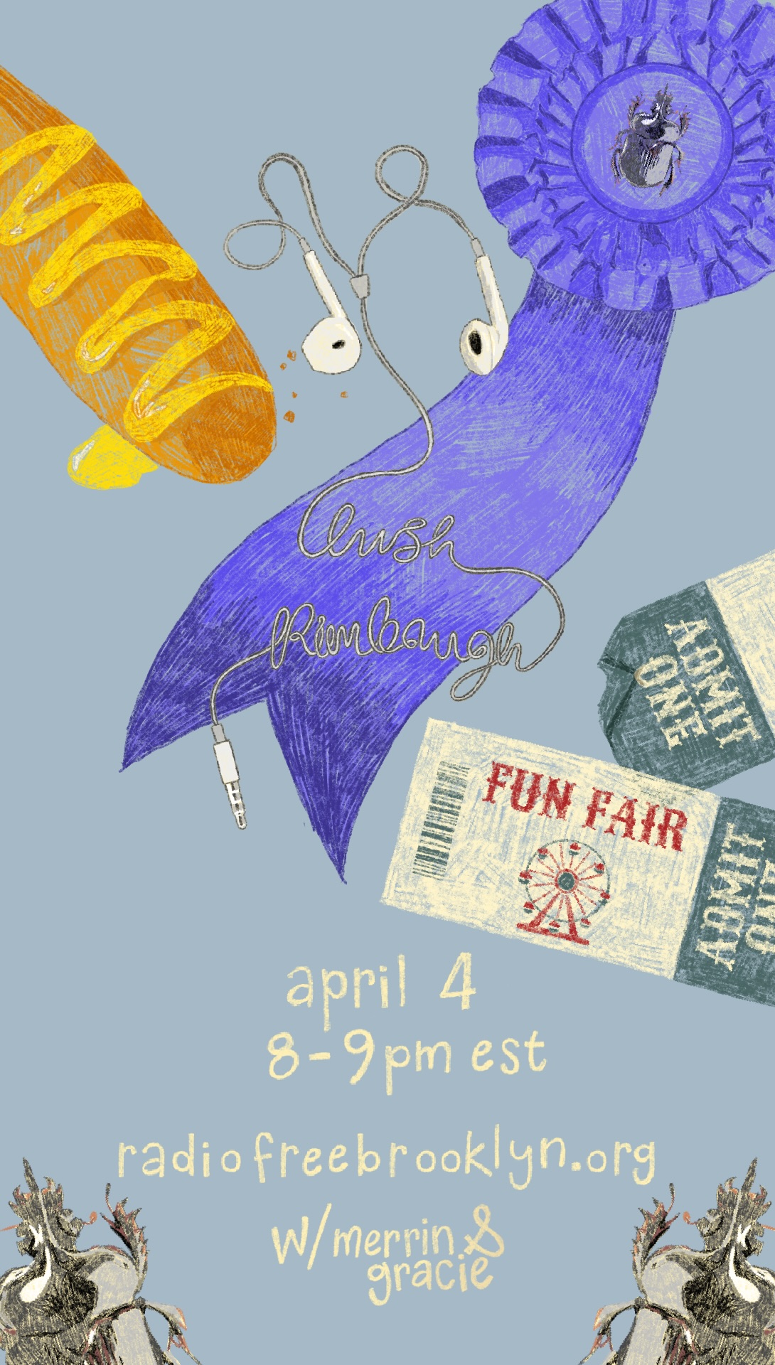 lush rimbaugh instagram story - county fair