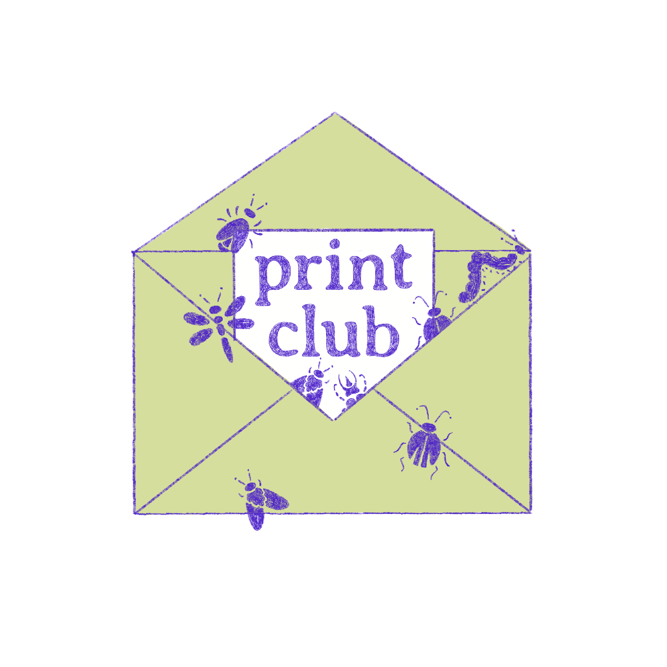 logo for print club